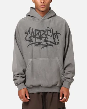 Carre Tagged Hoodie Washed Charcoal