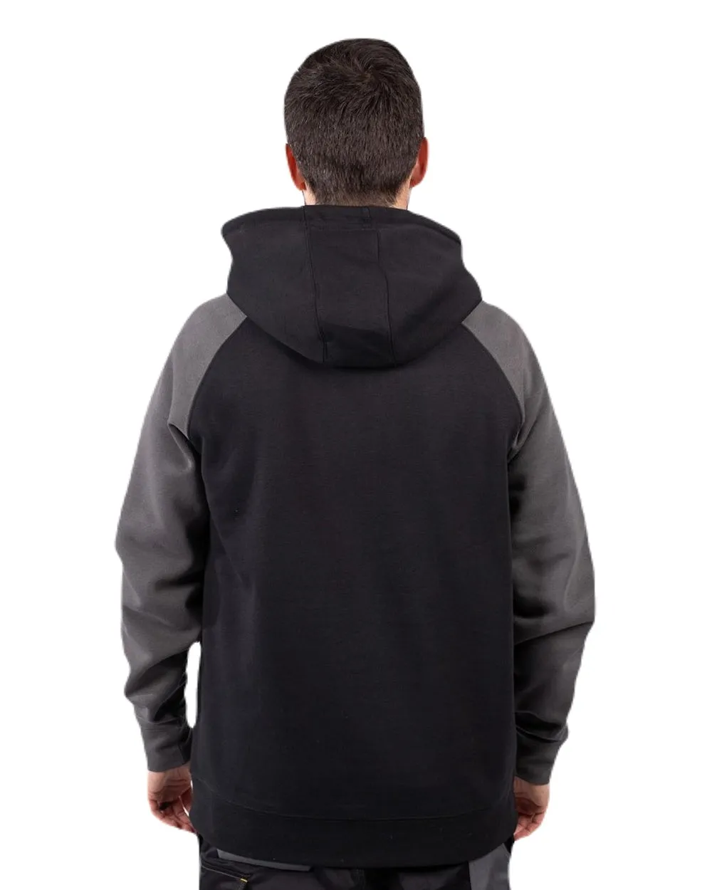 Caterpillar Mens Raglan Hooded Sweatshirt Caterpillar