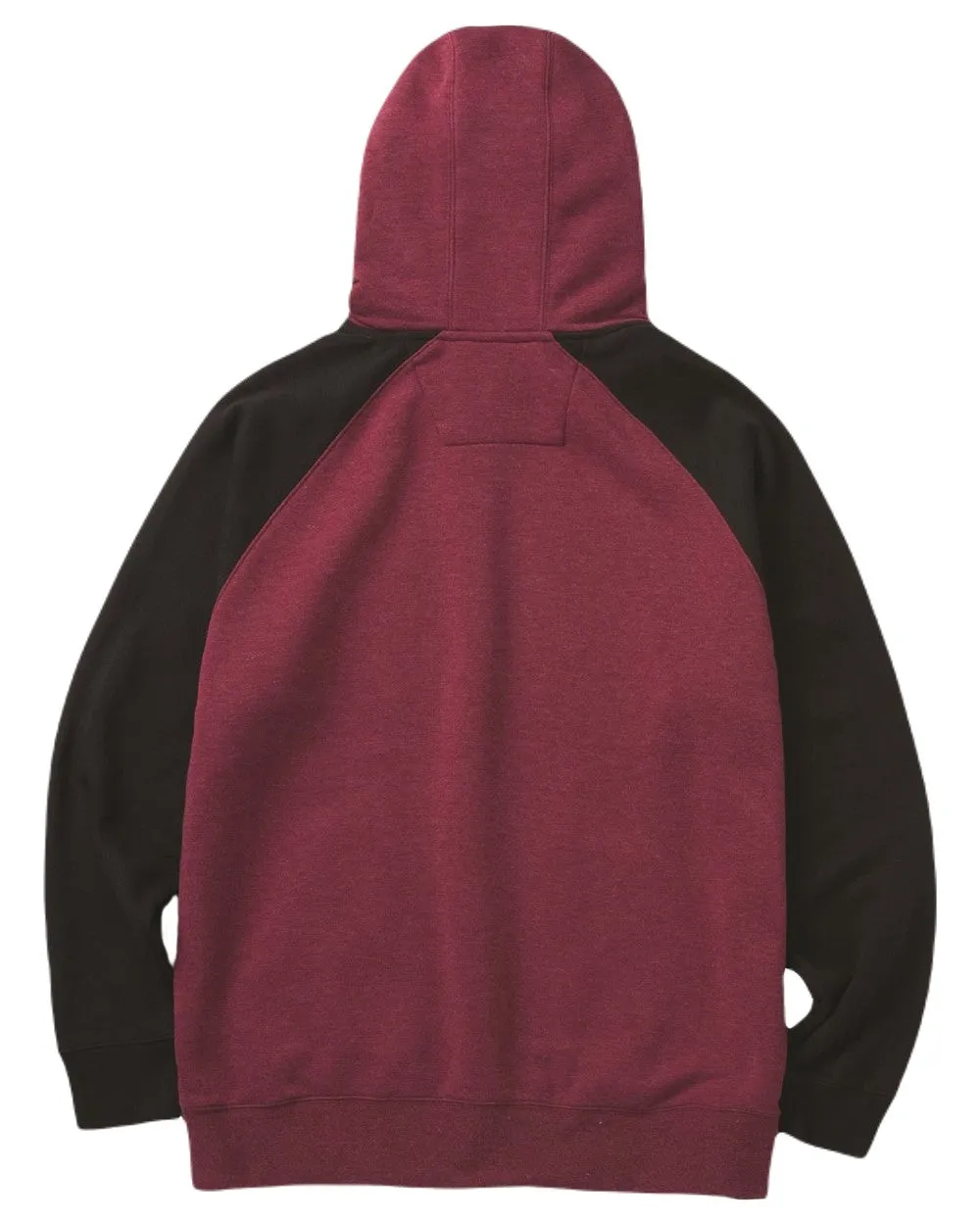 Caterpillar Mens Raglan Hooded Sweatshirt Caterpillar