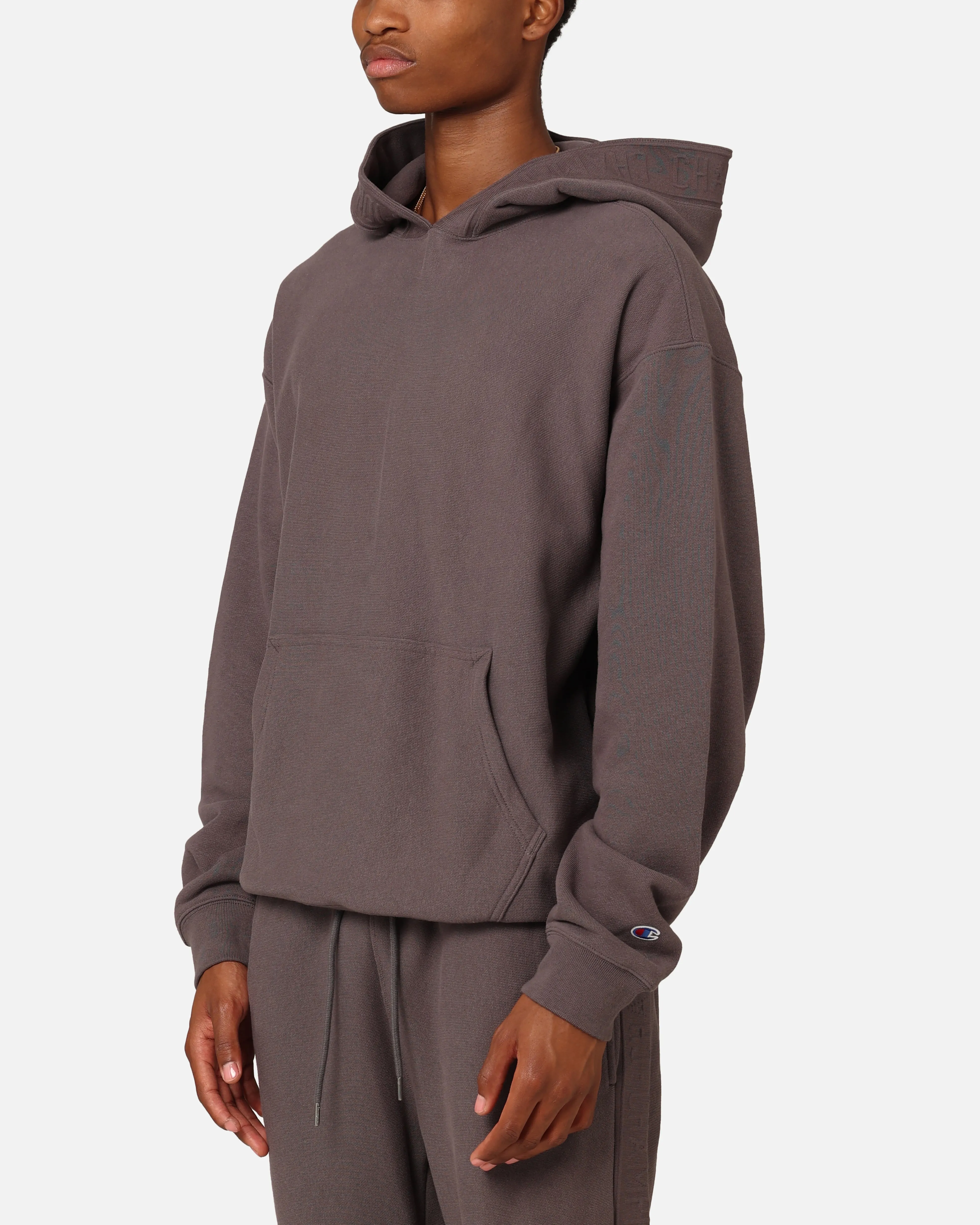 Champion Reverse Weave Terry Tape Hoodie Dust