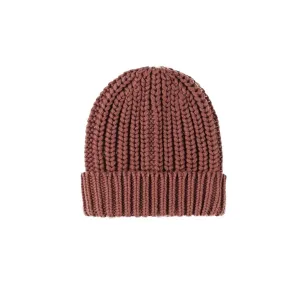 Chunky Knit Beanie - Cranberry by Quincy Mae - FINAL SALE