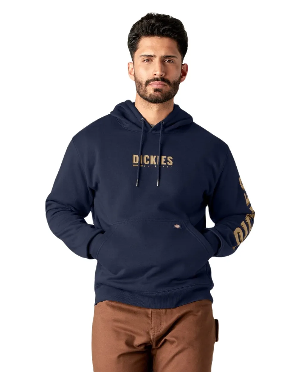 Clothing Dickies Dickies Mens Water Repellent Workwear Graphic Hoodie