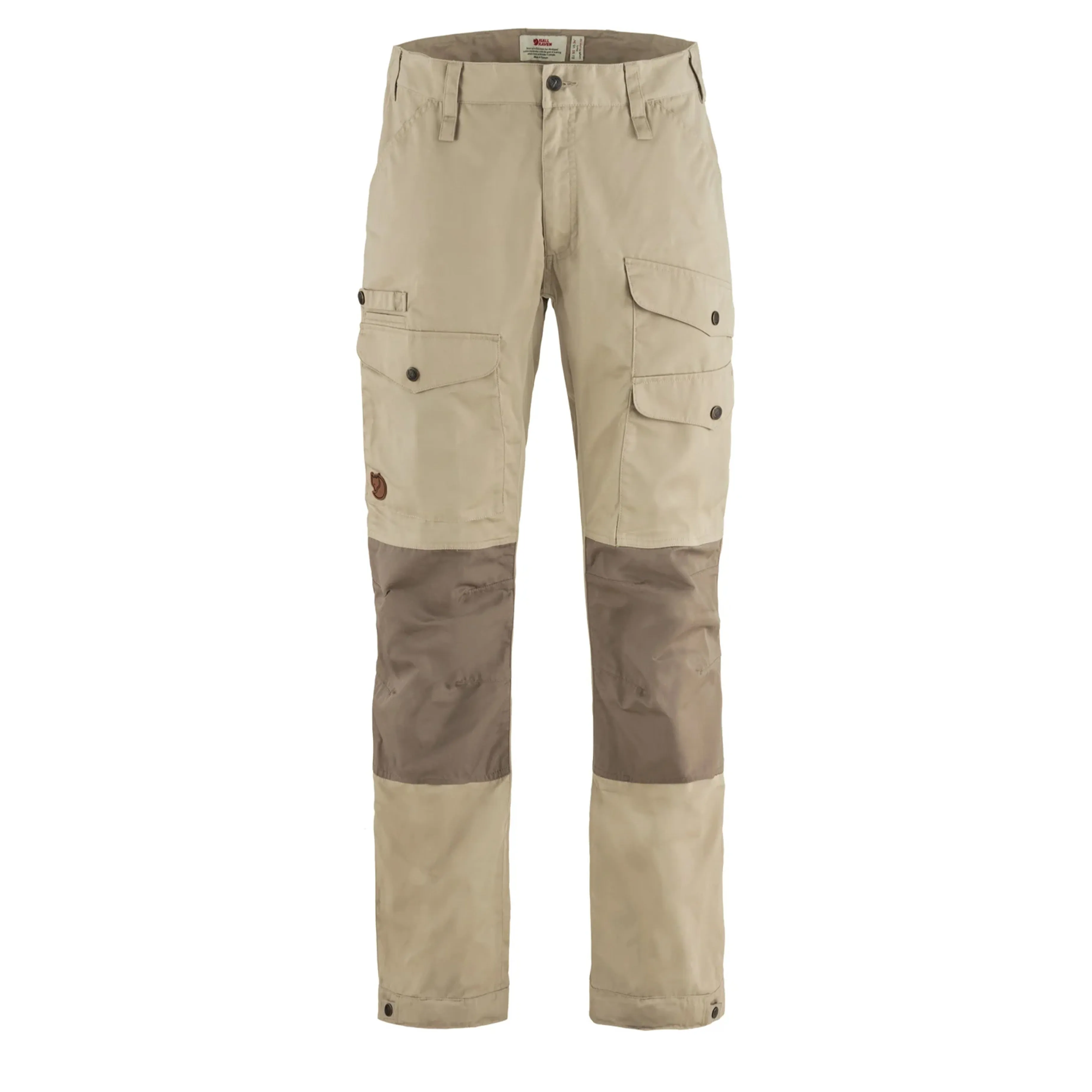 Clothing Fjallraventrousers Men Fjallraven Vidda Pro Ventilated Trousers Regular Fossil-Suede Brown