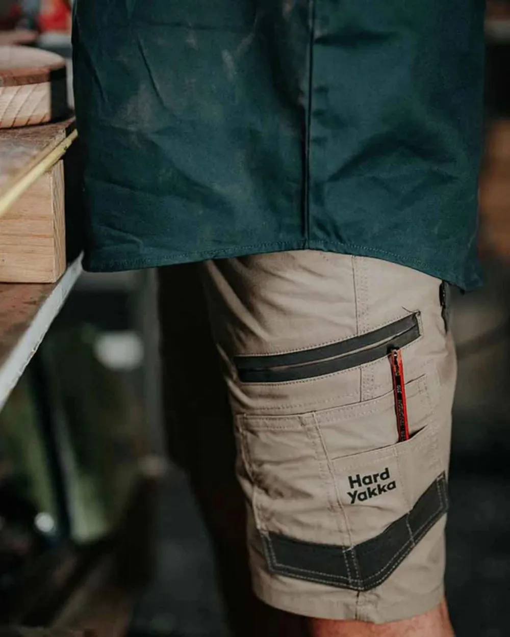 Clothing Hard-Yakka Hard Yakka Raptor Active Cargo Shorts