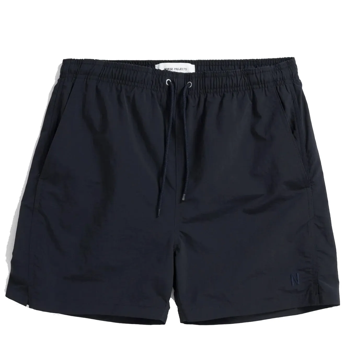 Clothing Norse Projects Men Norse Projects Hauge Recycled Nylon Swimmers Dark Navy