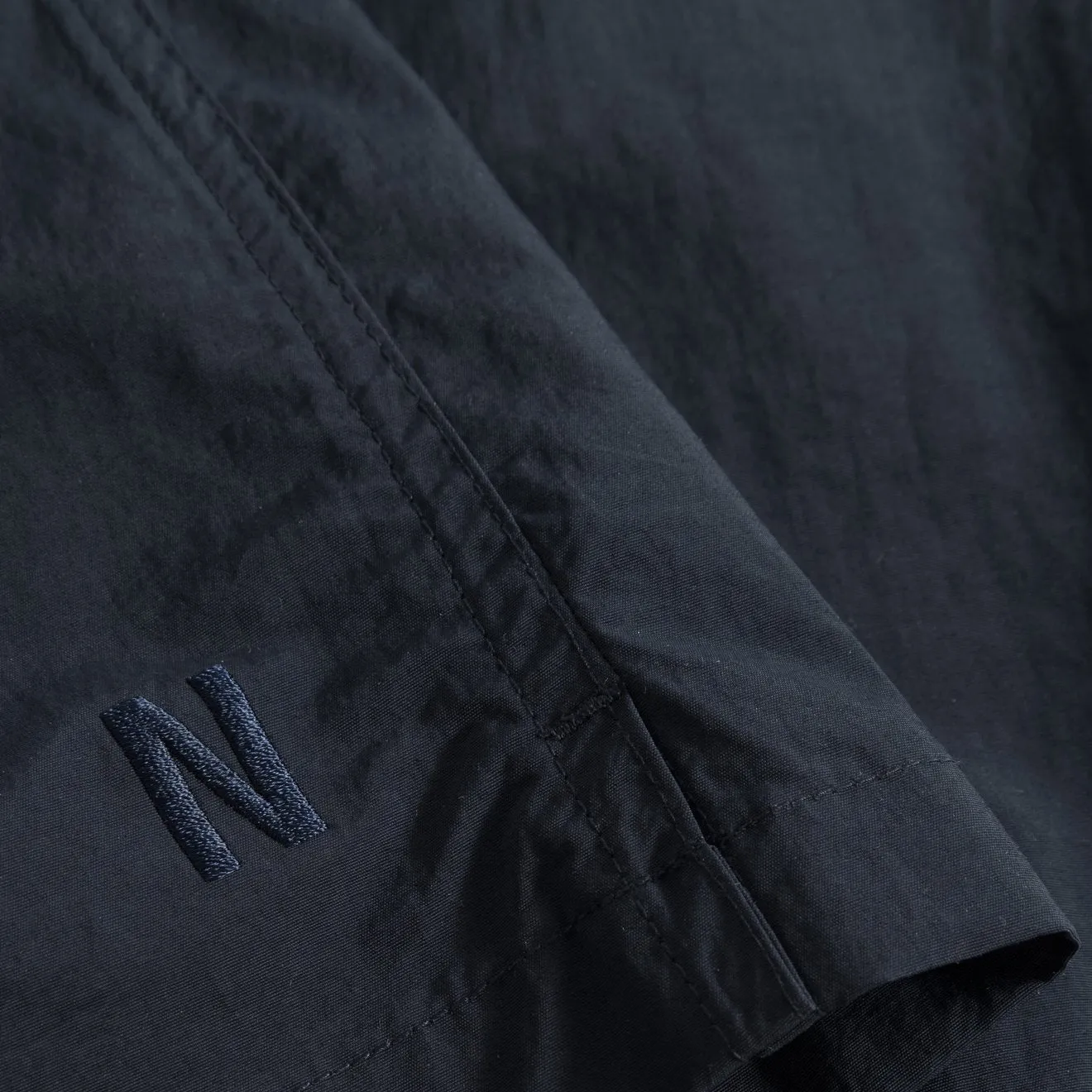 Clothing Norse Projects Men Norse Projects Hauge Recycled Nylon Swimmers Dark Navy