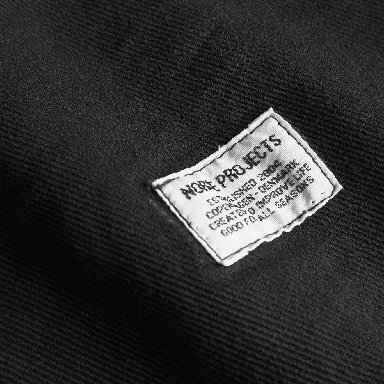 Clothing Norse Projects Men Norse Projects Mogens Relaxed 5 Pocket Heavy Twill Black