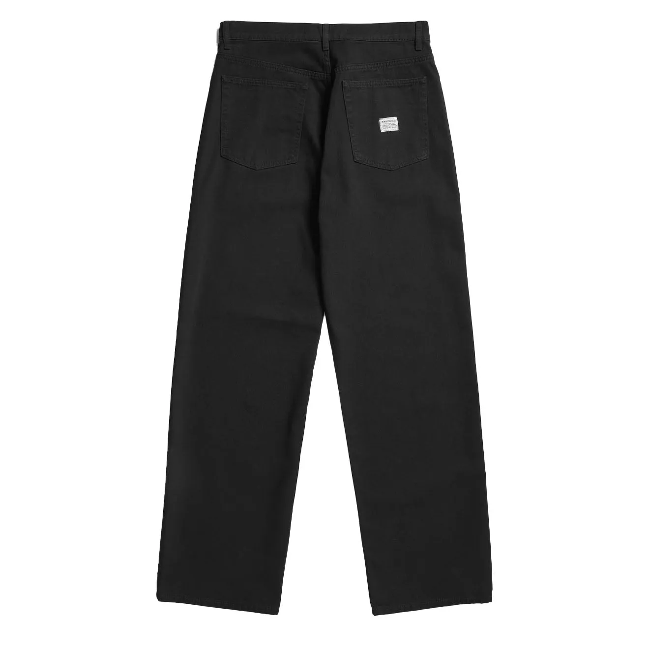 Clothing Norse Projects Men Norse Projects Mogens Relaxed 5 Pocket Heavy Twill Black