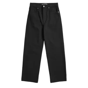 Clothing Norse Projects Men Norse Projects Mogens Relaxed 5 Pocket Heavy Twill Black