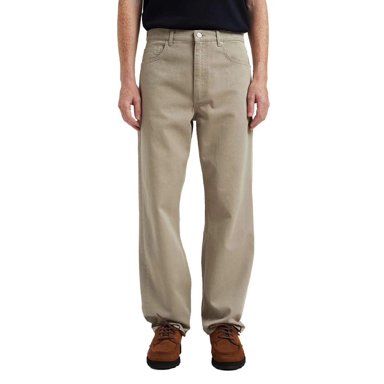 Clothing Norse Projects Men Norse Projects Mogens Relaxed 5 Pocket Heavy Twill Clay