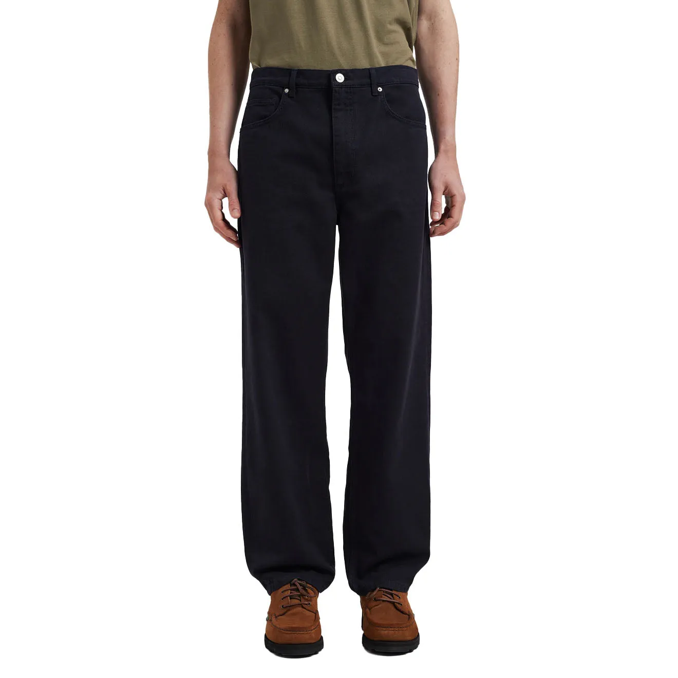 Clothing Norse Projects Men Norse Projects Mogens Relaxed 5 Pocket Heavy Twill Dark Navy