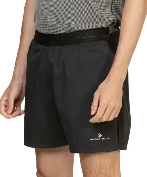 Clothing Ronhill  Men Ronhill Tech All Terrain 5 Inch Mens Running Shorts - Black