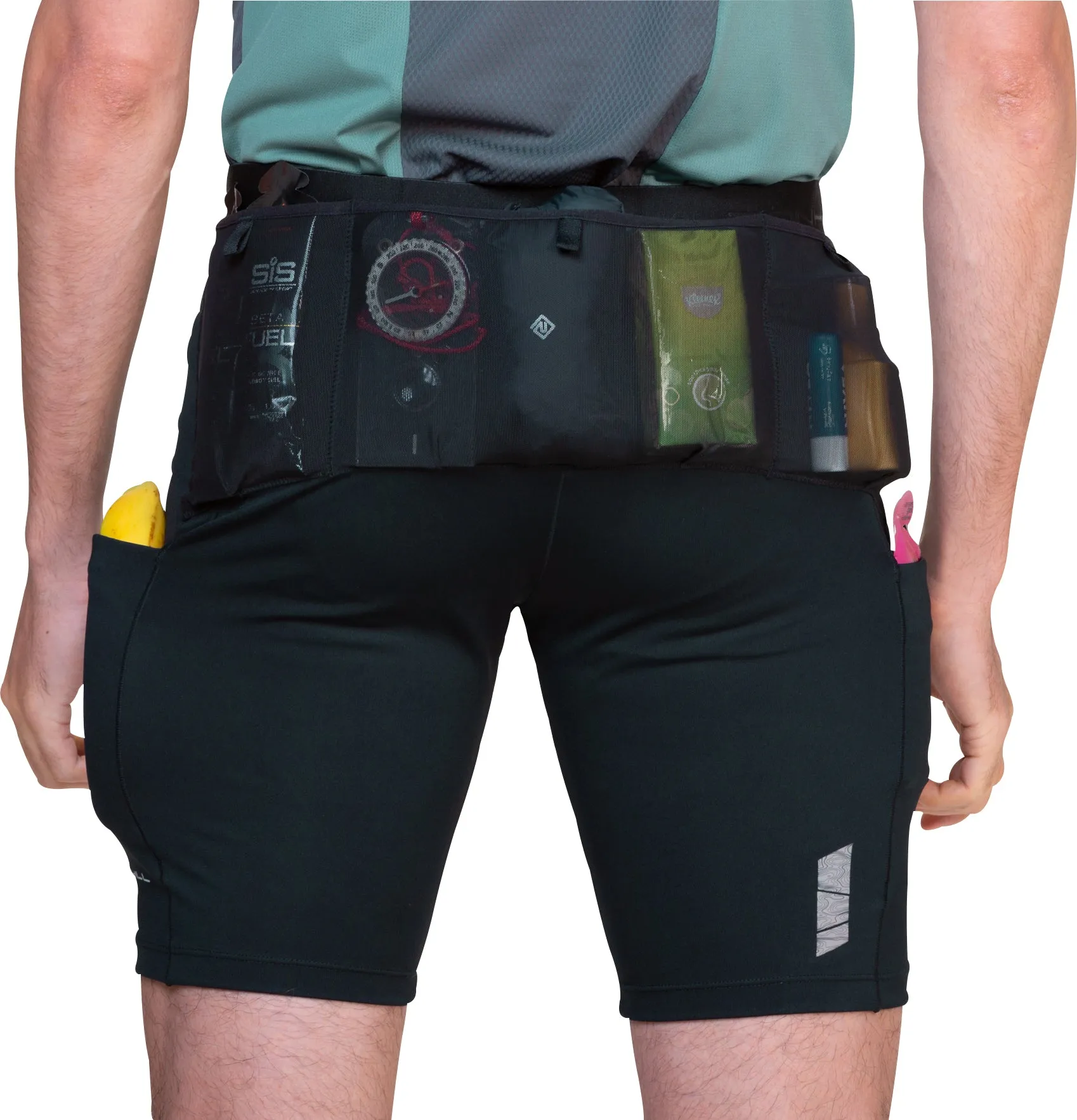 Clothing Ronhill  Men Ronhill Tech All Terrain 8 Inch Stretch Mens Short Running Tights - Black