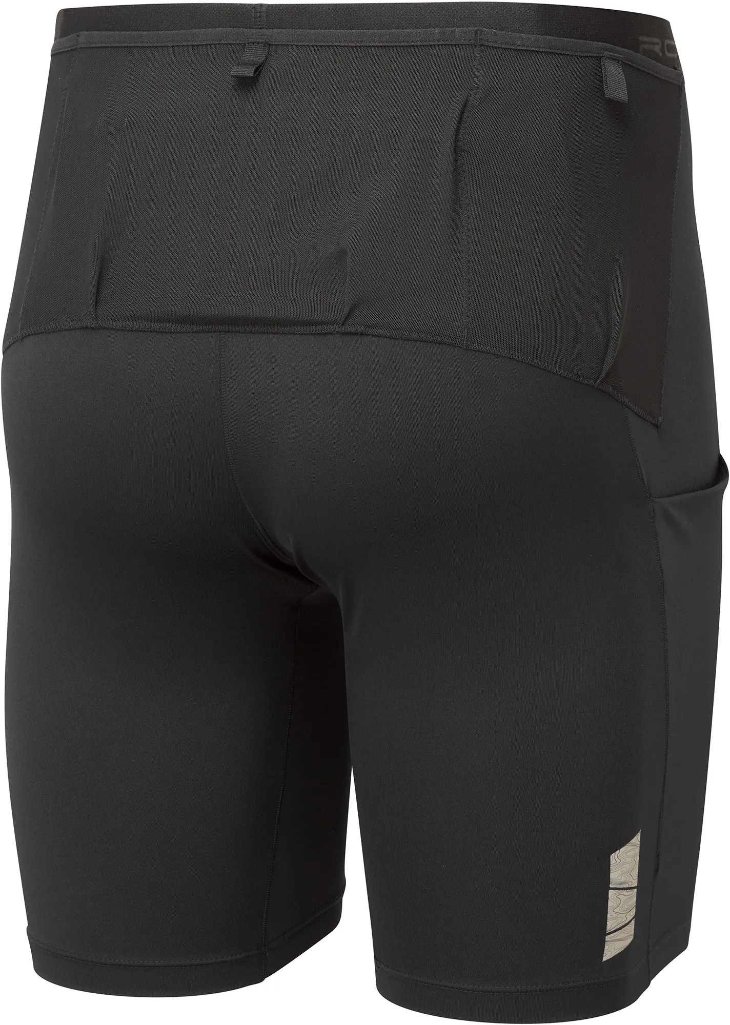 Clothing Ronhill  Men Ronhill Tech All Terrain 8 Inch Stretch Mens Short Running Tights - Black