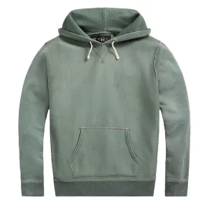 Clothing Rrl By Ralph Lauren Men RRL by Ralph Lauren Garment-Dyed Fleece Hoodie Collegiate Green