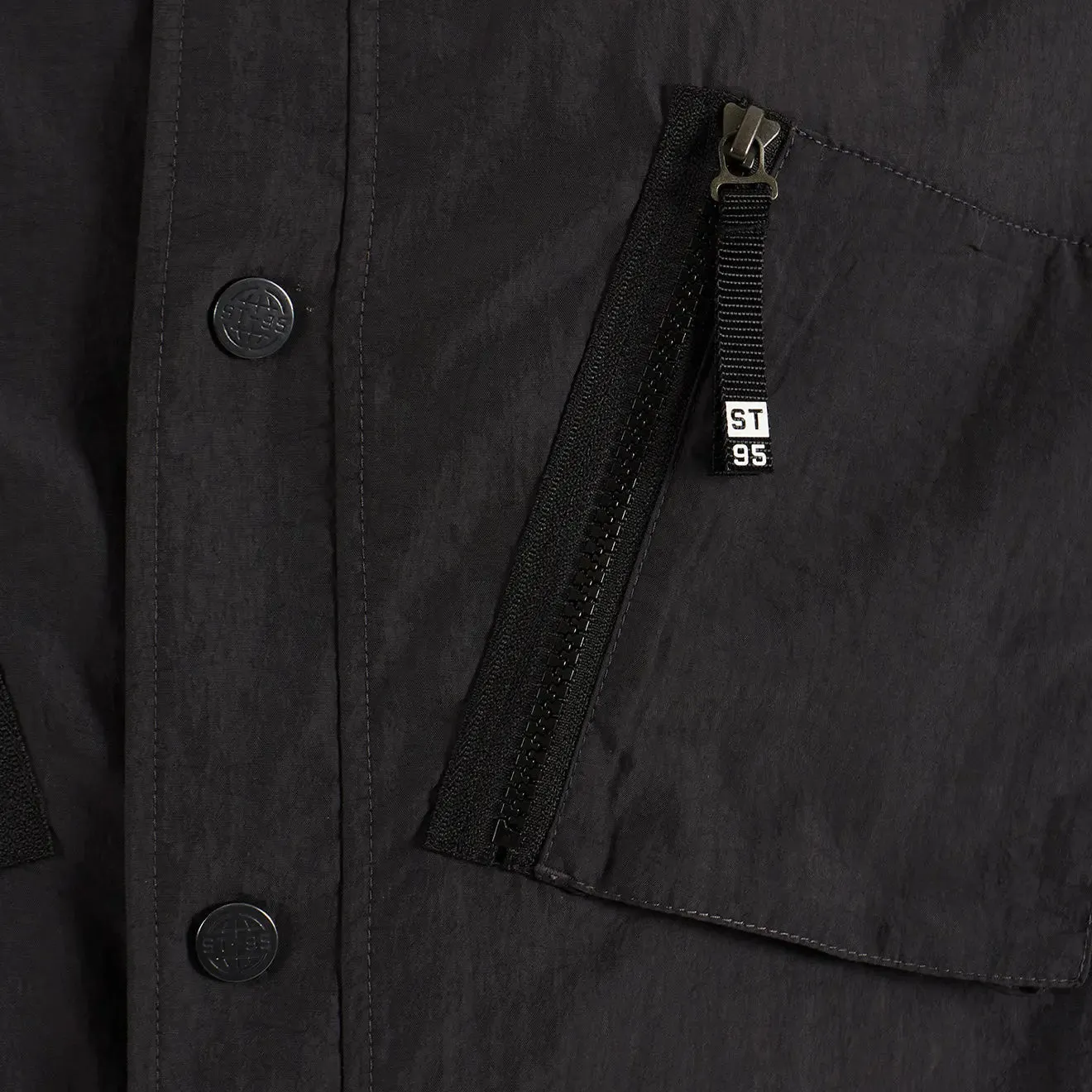 Clothing St95 Men ST95 JP-8 Overshirt Black