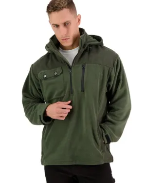 Clothing Swanndri Swanndri Mens High Rock Technical Fleece Hoodie
