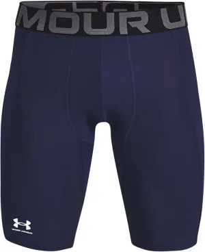 Clothing Under Armour  Men Under Armour HeatGear Pocket Long Mens Short Compression Tights - Blue