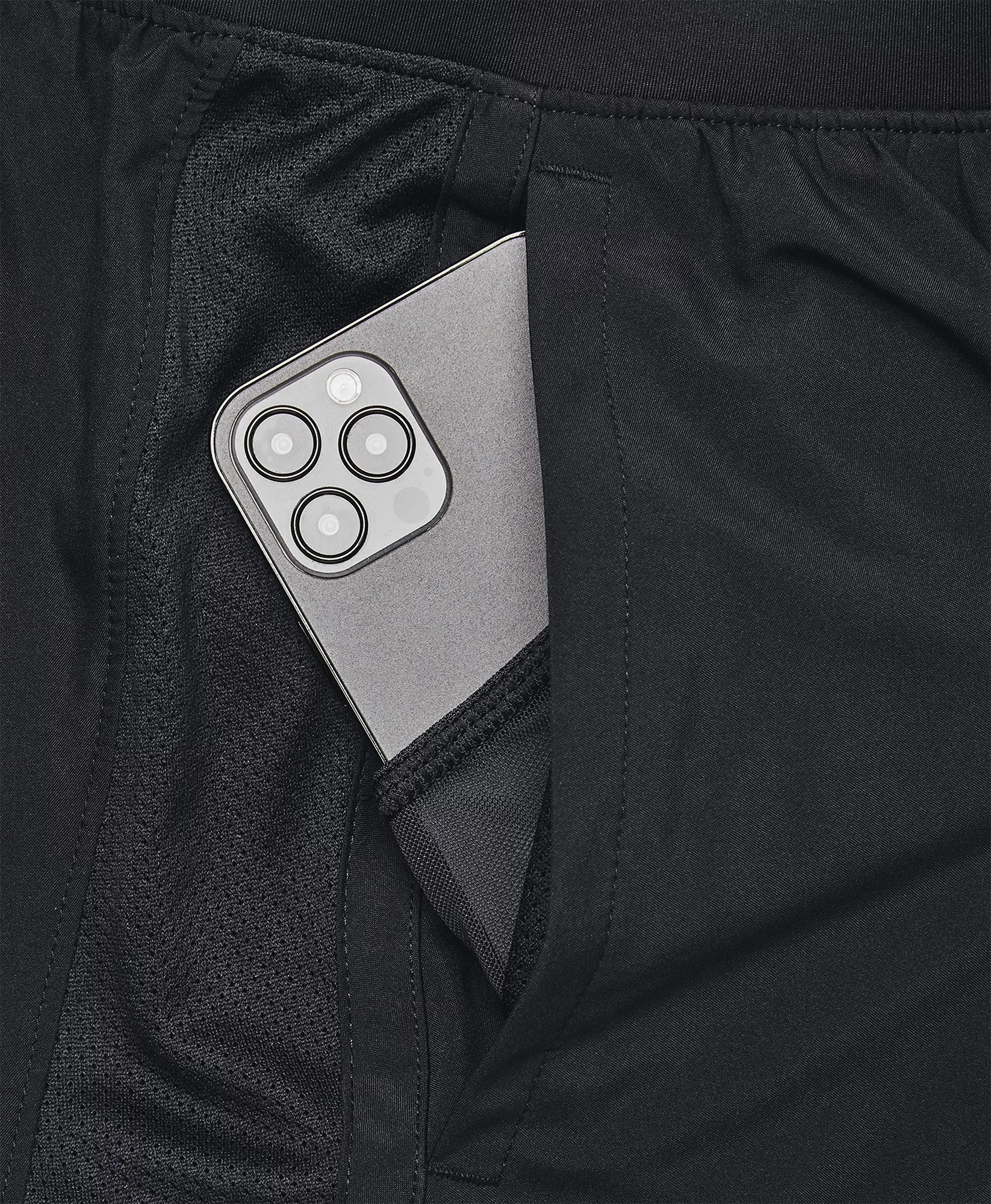 Clothing Under Armour  Men Under Armour Launch 2 In 1 Mens Running Shorts - Black