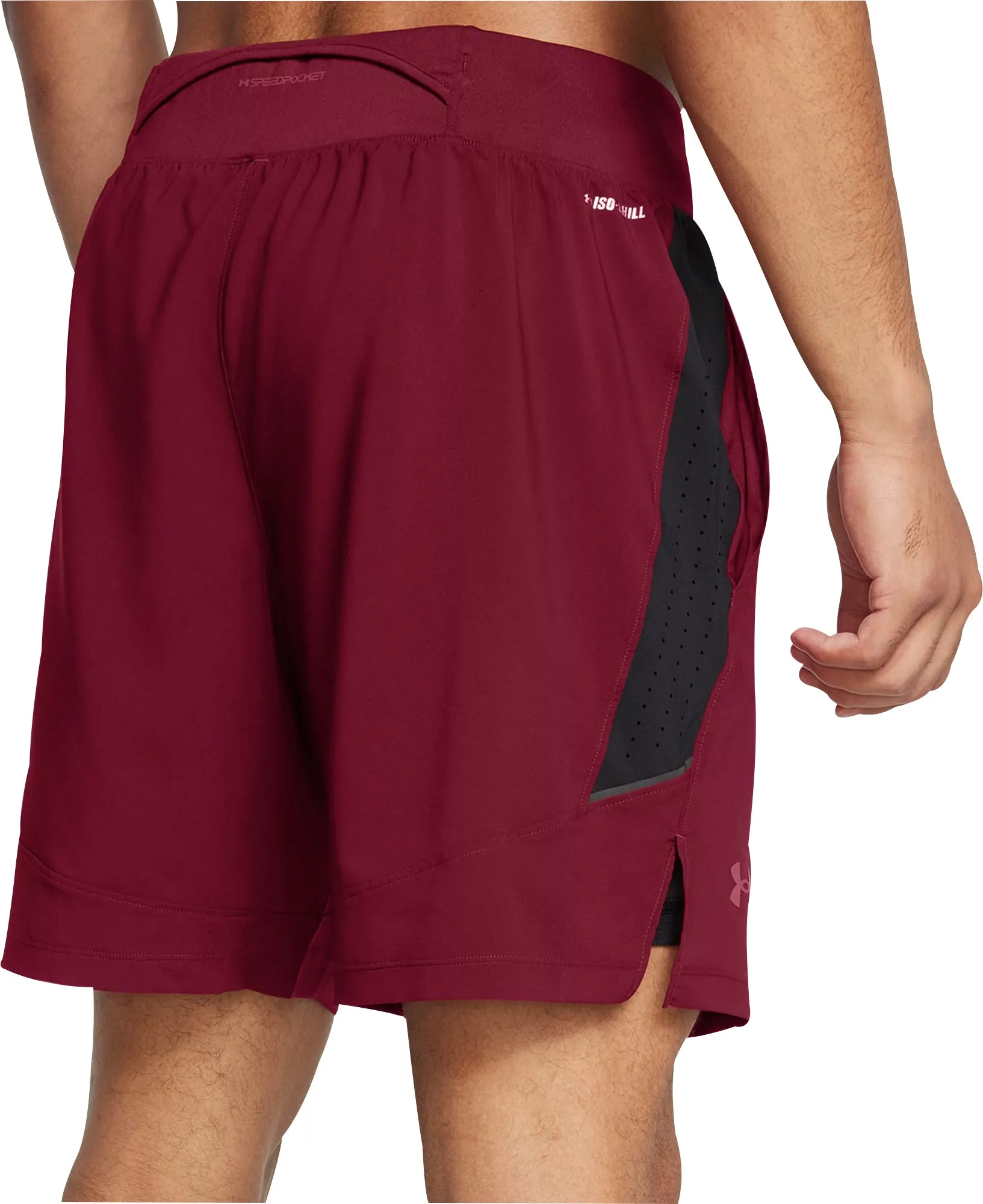 Clothing Under Armour  Men Under Armour Launch Elite 2 In 1 Mens Running Shorts - Red
