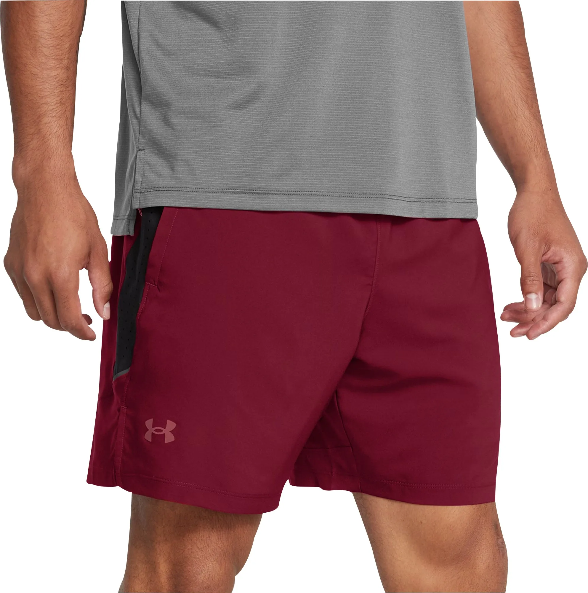 Clothing Under Armour  Men Under Armour Launch Elite 2 In 1 Mens Running Shorts - Red