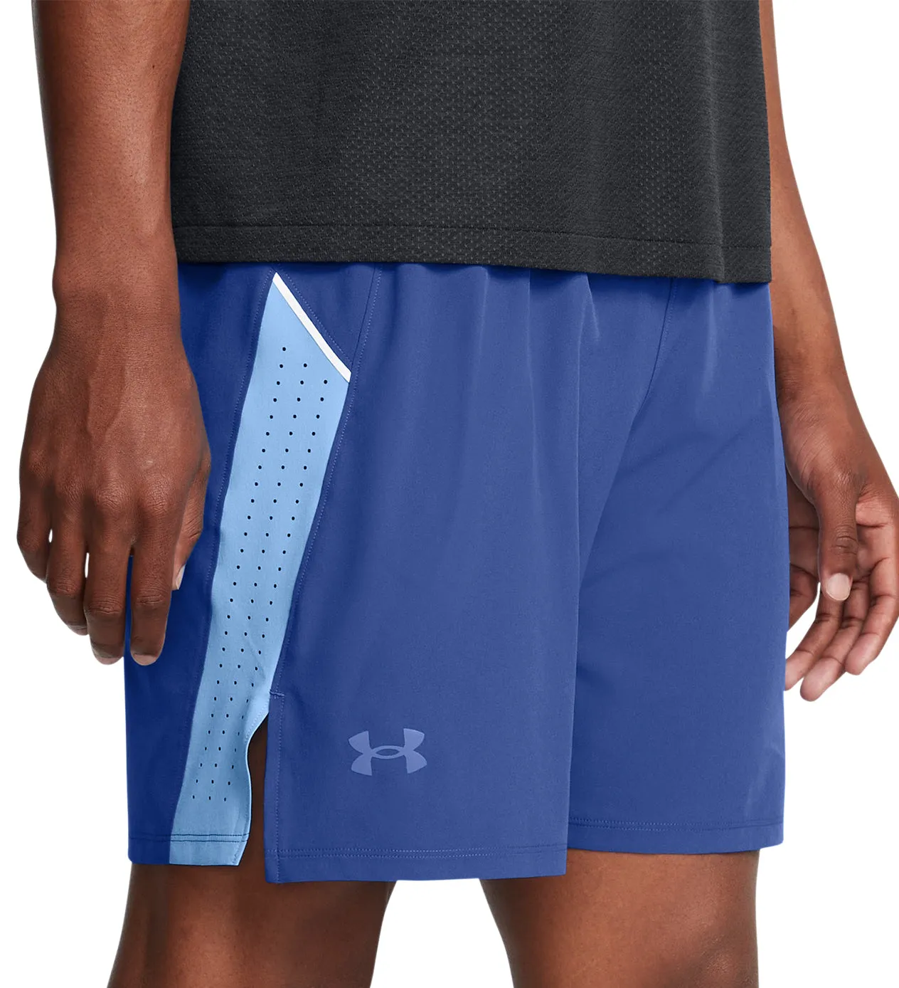 Clothing Under Armour  Men Under Armour Launch Elite 7 Inch Mens Running Shorts - Blue
