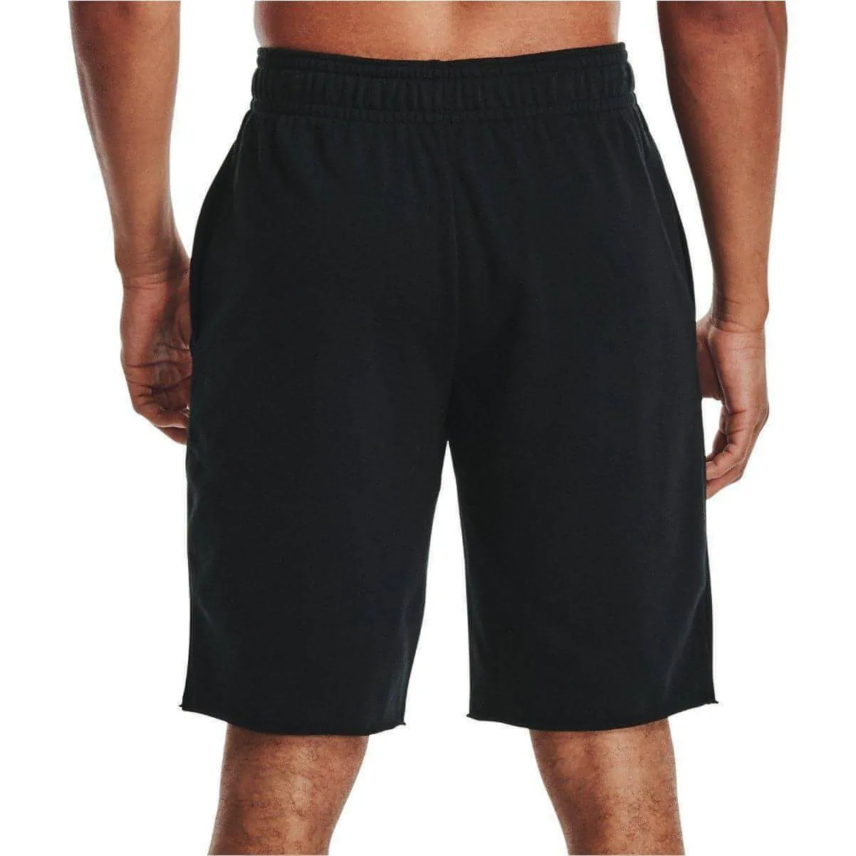 Clothing Under Armour  Men Under Armour Rival Terry Mens Training Shorts - Black