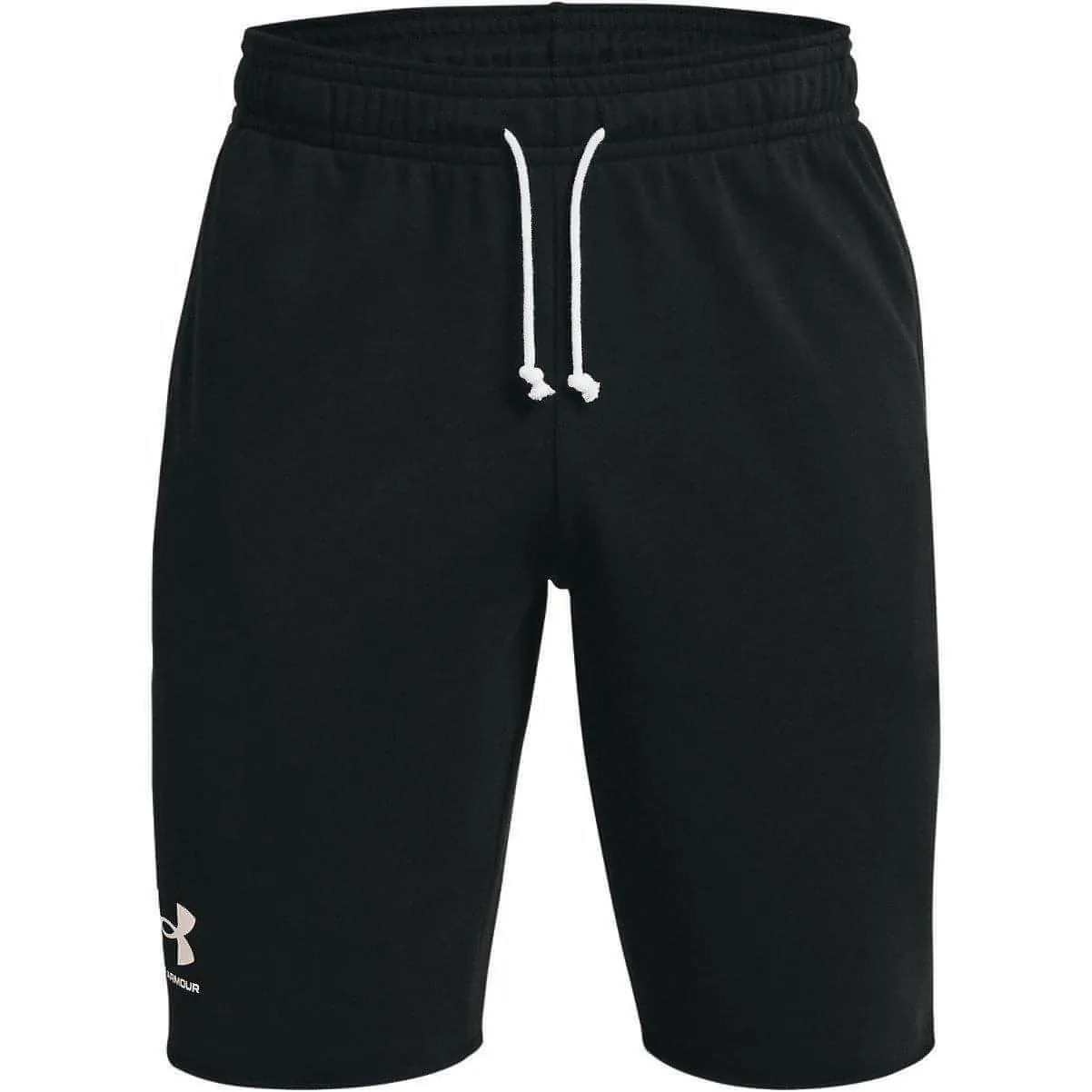 Clothing Under Armour  Men Under Armour Rival Terry Mens Training Shorts - Black