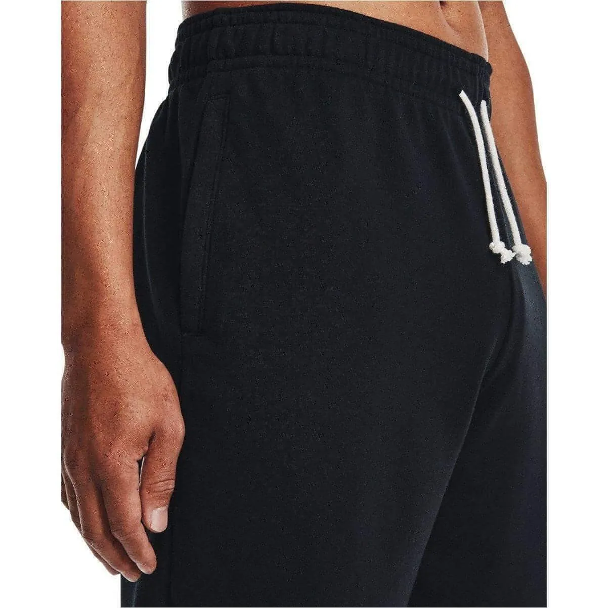 Clothing Under Armour  Men Under Armour Rival Terry Mens Training Shorts - Black