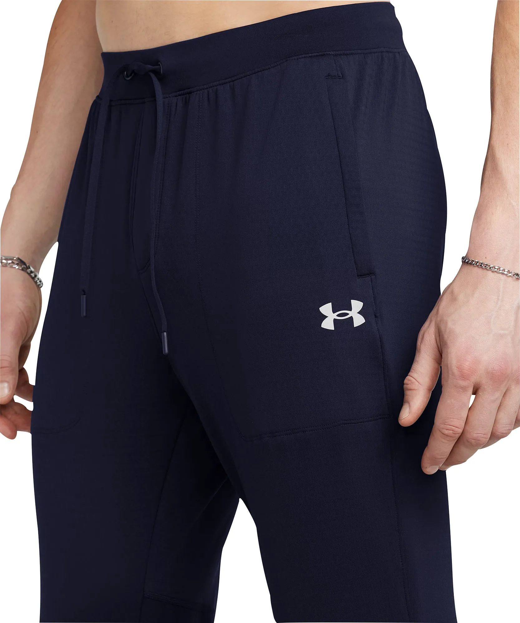 Clothing Under Armour  Men Under Armour Vanish Cold Weather Mens Running Track Pants - Blue