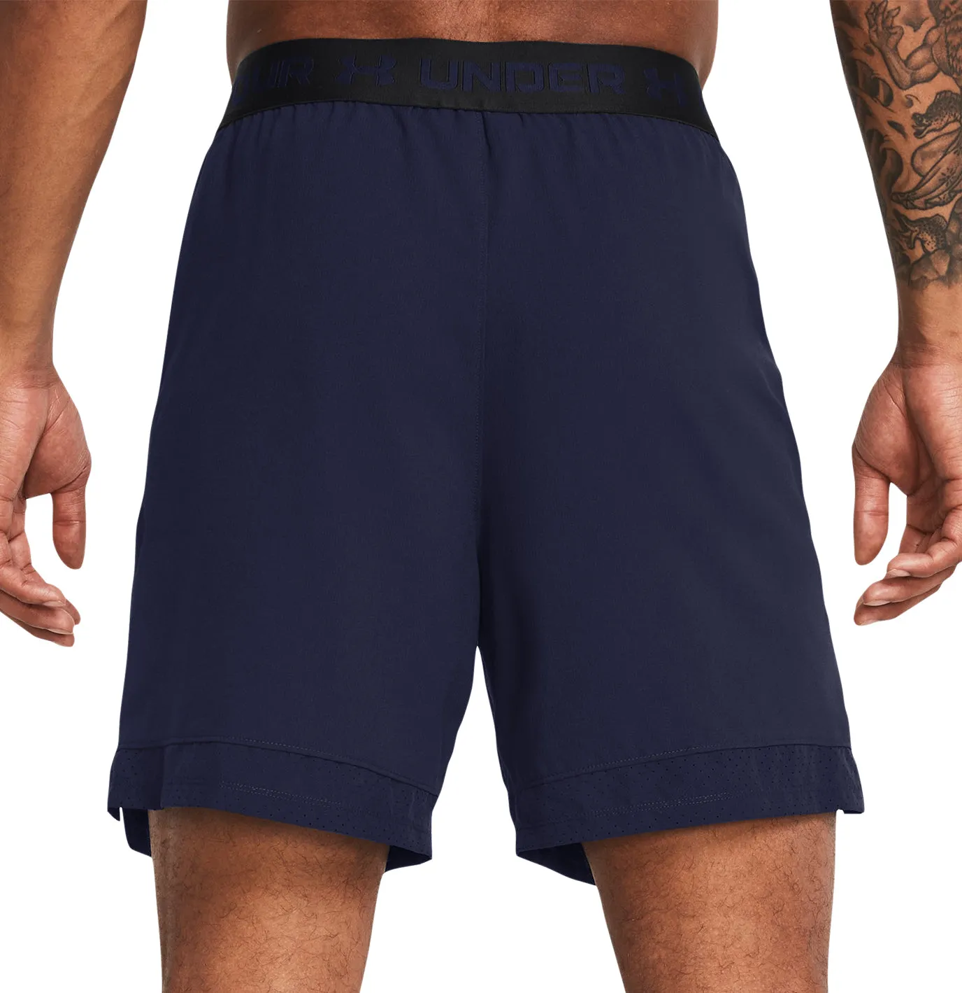 Clothing Under Armour  Men Under Armour Vanish Woven 6 Inch Mens Training Shorts - Navy