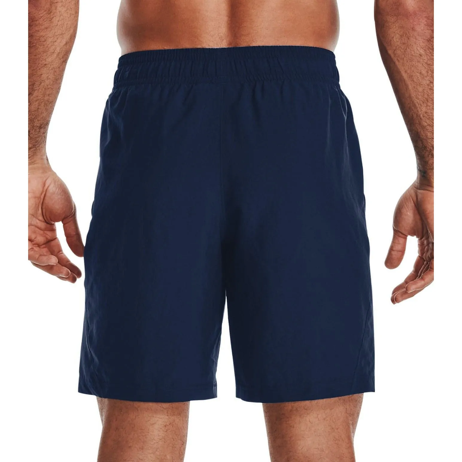 Clothing Under Armour  Men Under Armour Woven Graphic Wordmark Mens Training Shorts - Navy