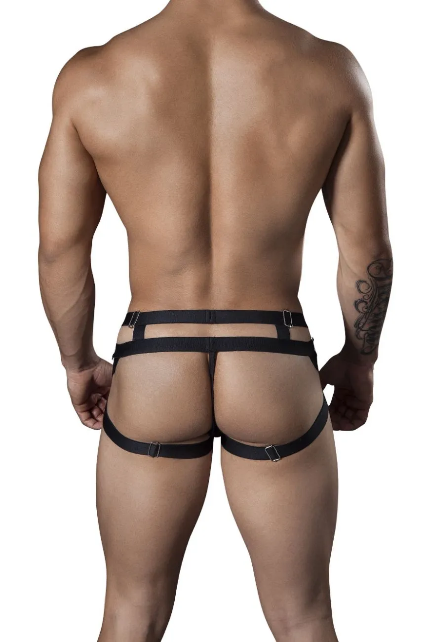 Clothing_Candyman_Mens Underwear CandyMan 99242 Jockstrap Color Black