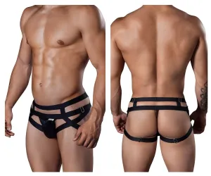 Clothing_Candyman_Mens Underwear CandyMan 99242 Jockstrap Color Black