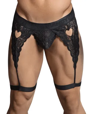 Clothing_Candyman_Mens Underwear Candyman 99310 Thongs Black