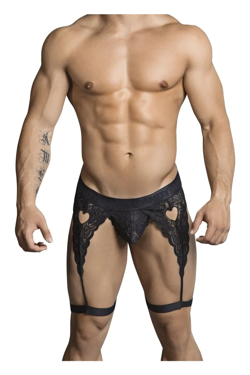 Clothing_Candyman_Mens Underwear CandyMan 99310 Thongs Color Black