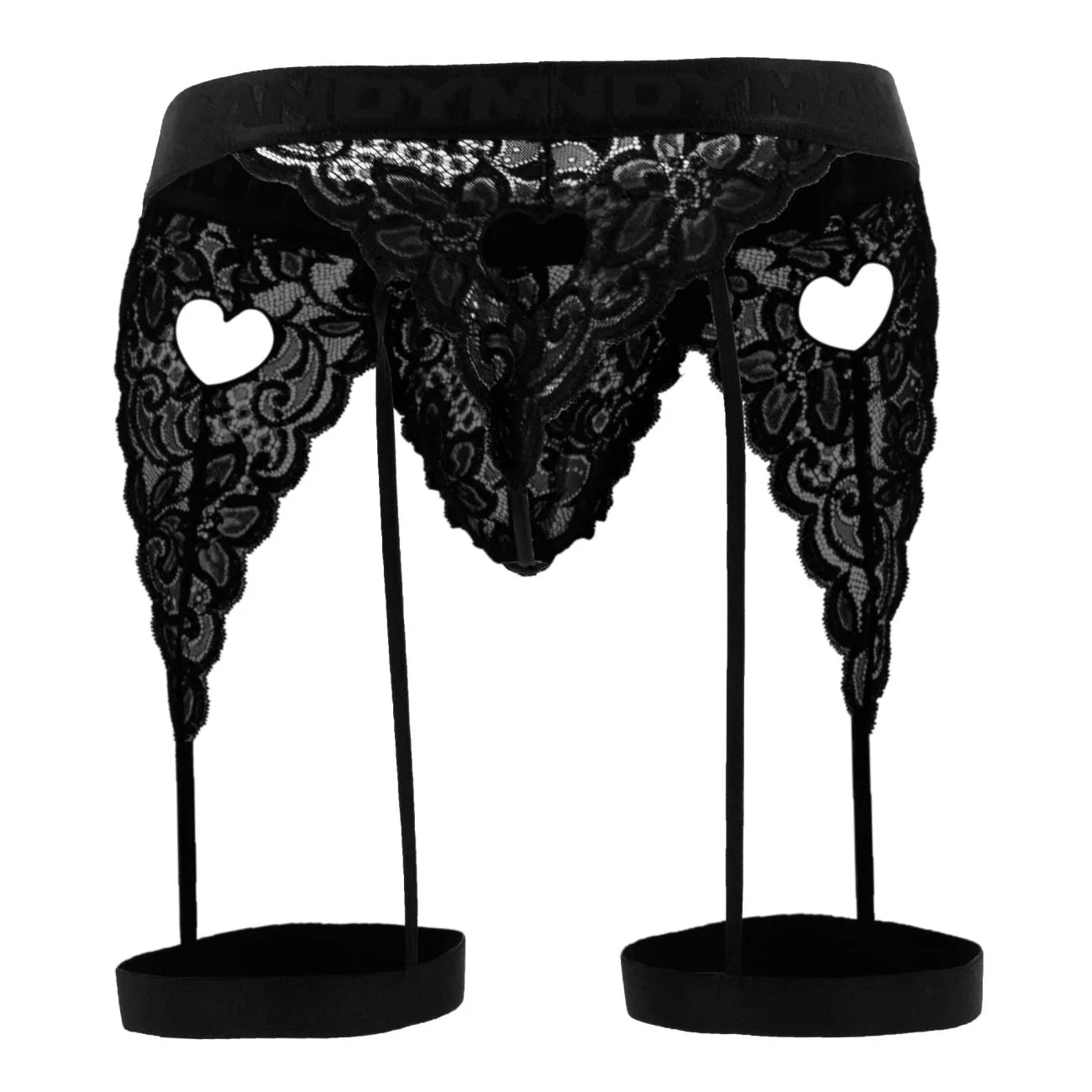 Clothing_Candyman_Mens Underwear CandyMan 99310 Thongs Color Black