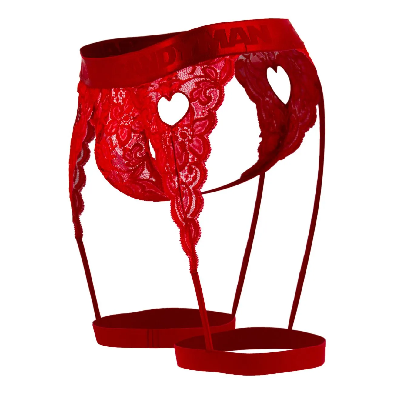 Clothing_Candyman_Mens Underwear CandyMan 99310 Thongs Color Red