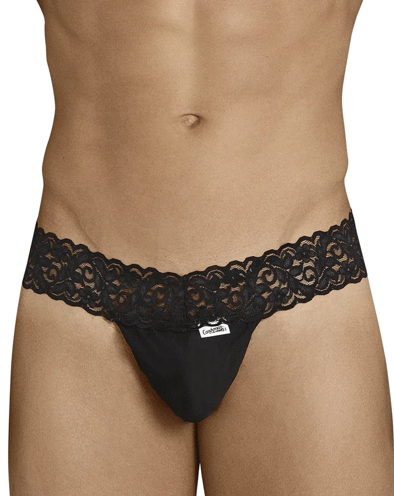 Clothing_Candyman_Mens Underwear Candyman 99370 Thongs Black