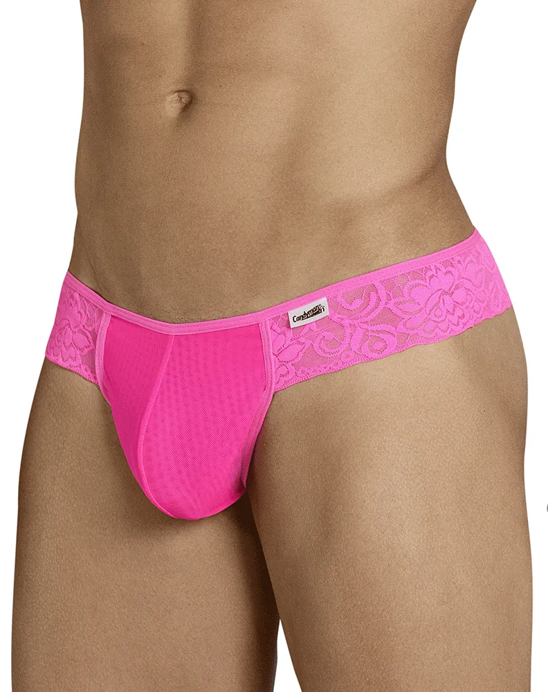 Clothing_Candyman_Mens Underwear Candyman 99392 Thongs Pink