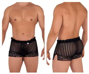 Clothing_Candyman_Mens Underwear CandyMan 99601X Lounge Pajama Shorts Color Black