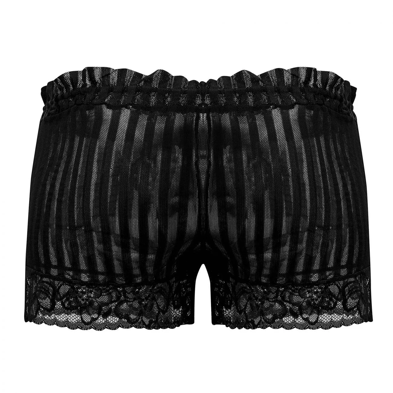 Clothing_Candyman_Mens Underwear CandyMan 99601X Lounge Pajama Shorts Color Black