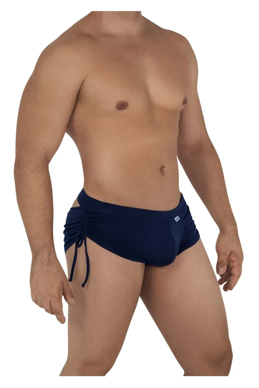 Clothing_Candyman_Mens Underwear CandyMan 99602X Lounge Pajama Shorts Color Navy