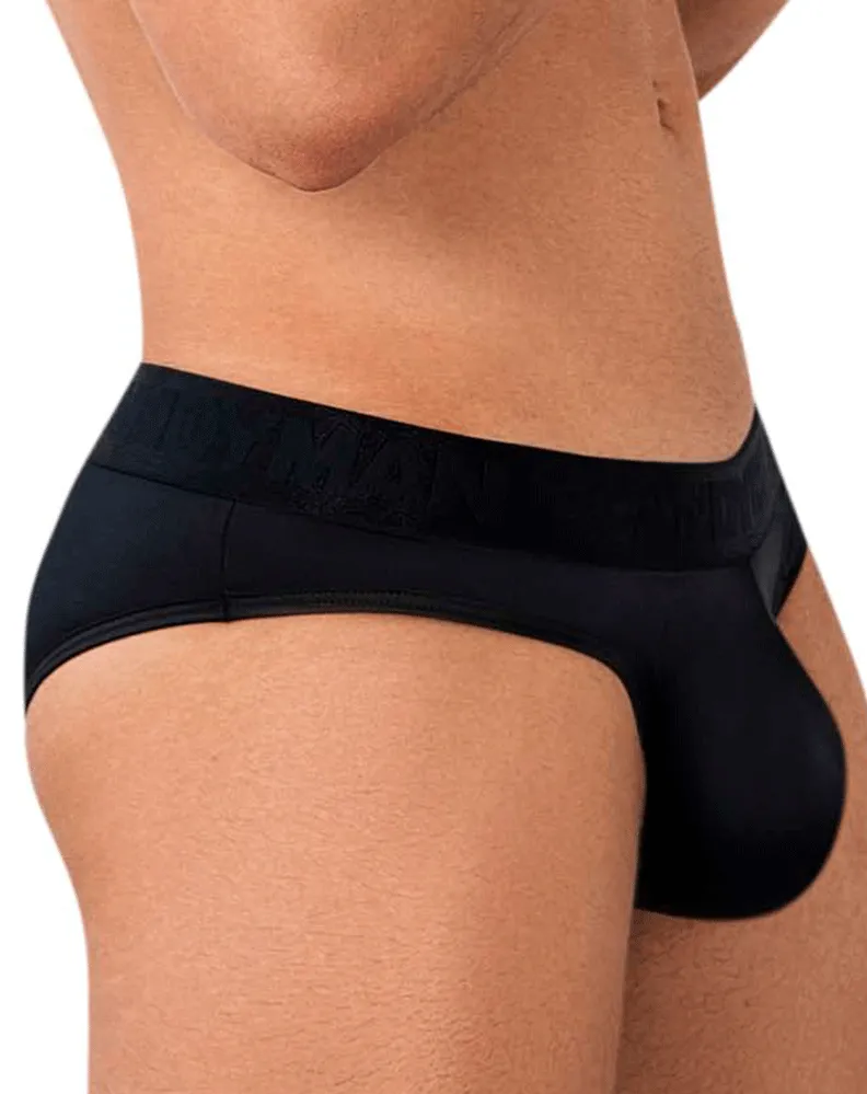 Clothing_Candyman_Mens Underwear Candyman 99641 Shorty Briefs Black