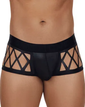 Clothing_Candyman_Mens Underwear Candyman 99691 Cage Trunks Black