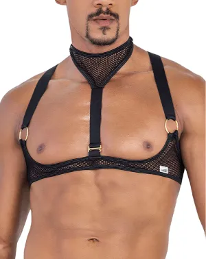 Clothing_Candyman_Mens Underwear Candyman 99809 Mesh Harness Black