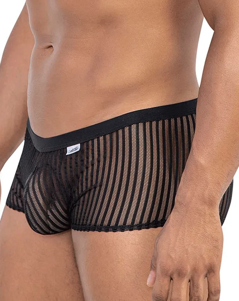 Clothing_Candyman_Mens Underwear Candyman 99811 Mesh Trunks Black