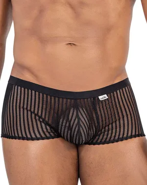 Clothing_Candyman_Mens Underwear Candyman 99811 Mesh Trunks Black
