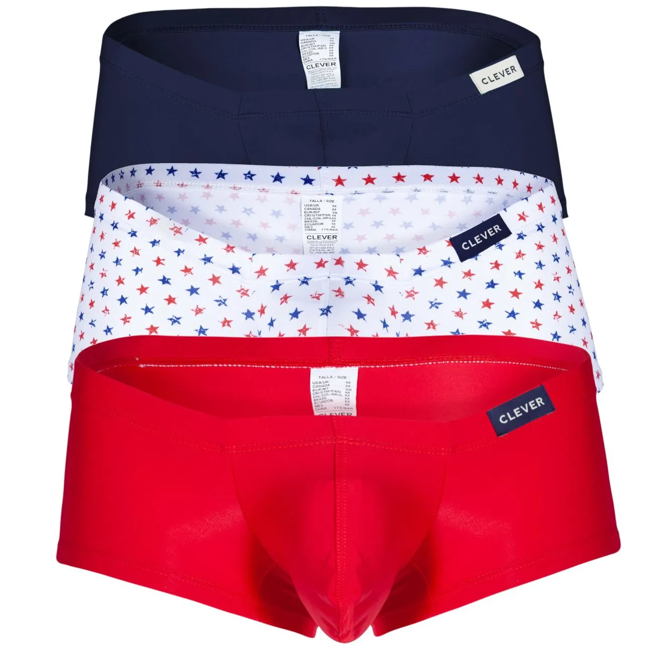 Clothing_Clever_Mens Underwear 3PK Autralian Latin Trunks