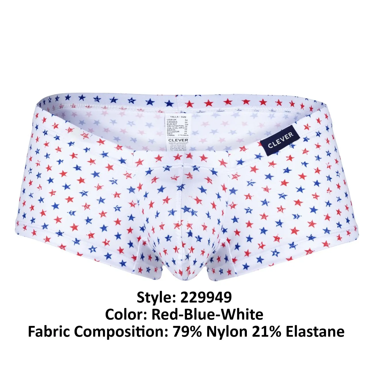 Clothing_Clever_Mens Underwear 3PK Autralian Latin Trunks